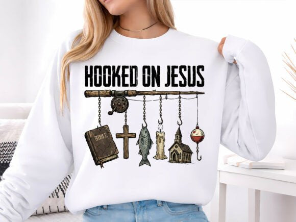 Hooked on Jesus T-Shirt