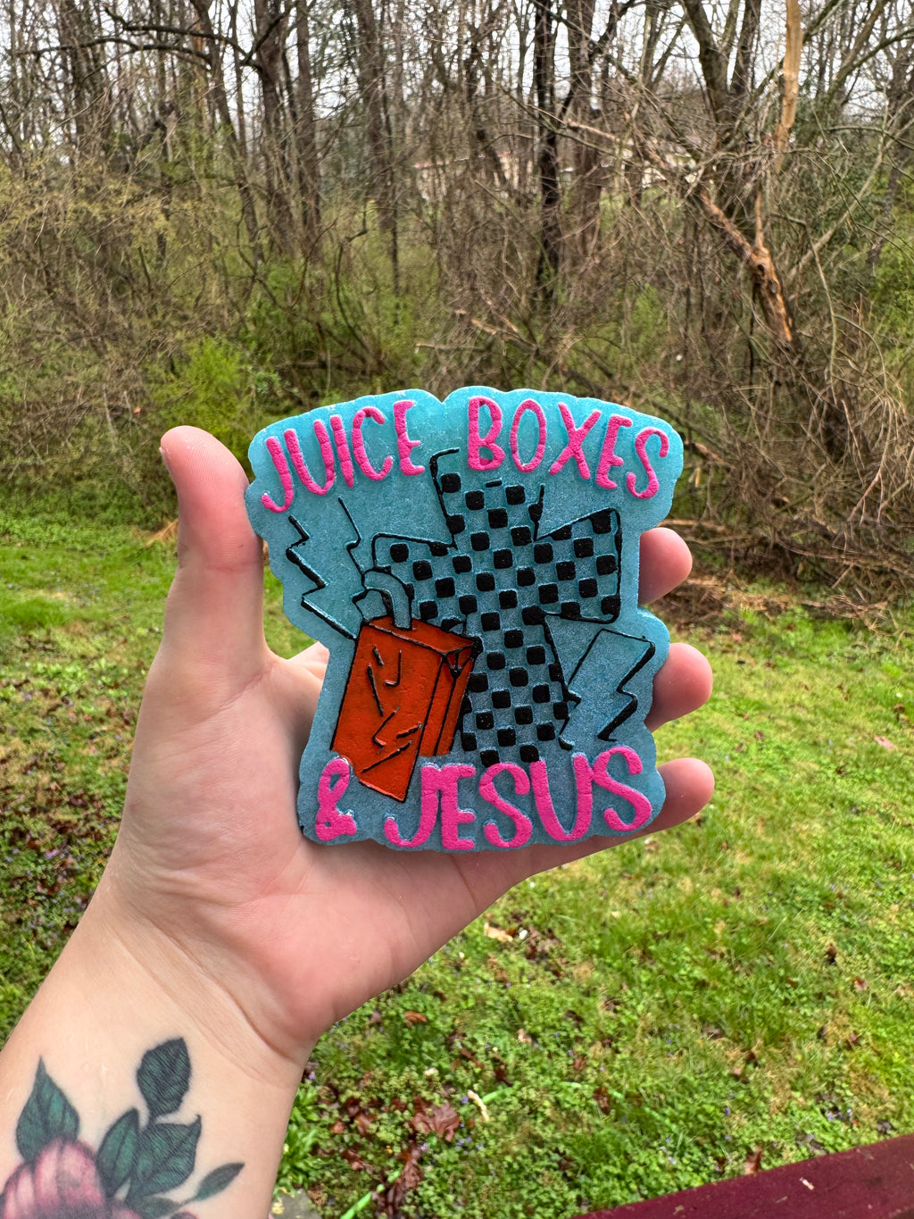 Juice Boxes and Jesus Freshie