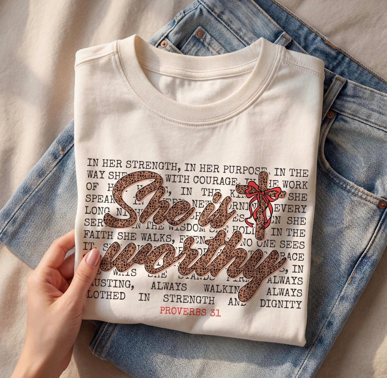She is Worthy T-Shirt