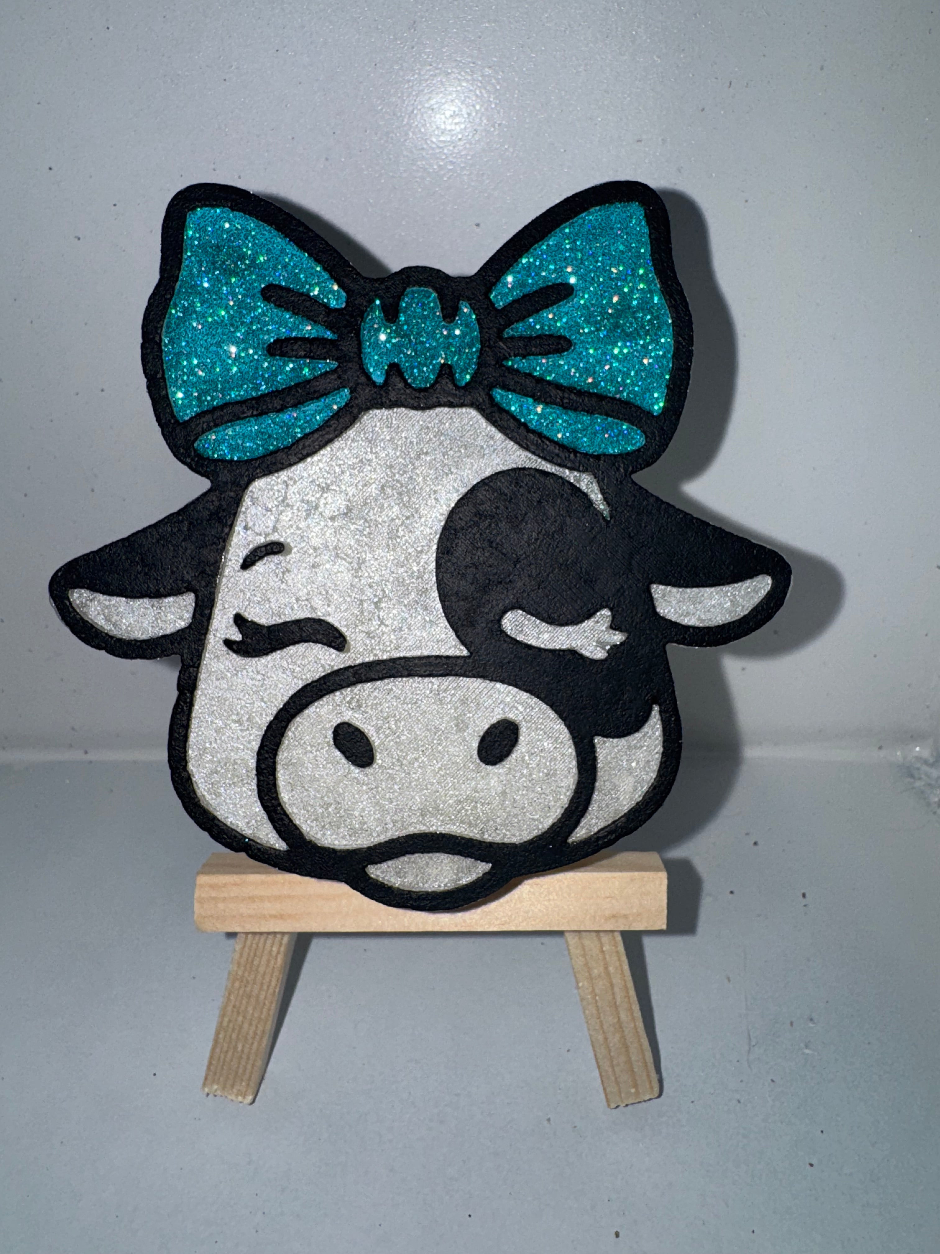 Cow with Bow Freshie