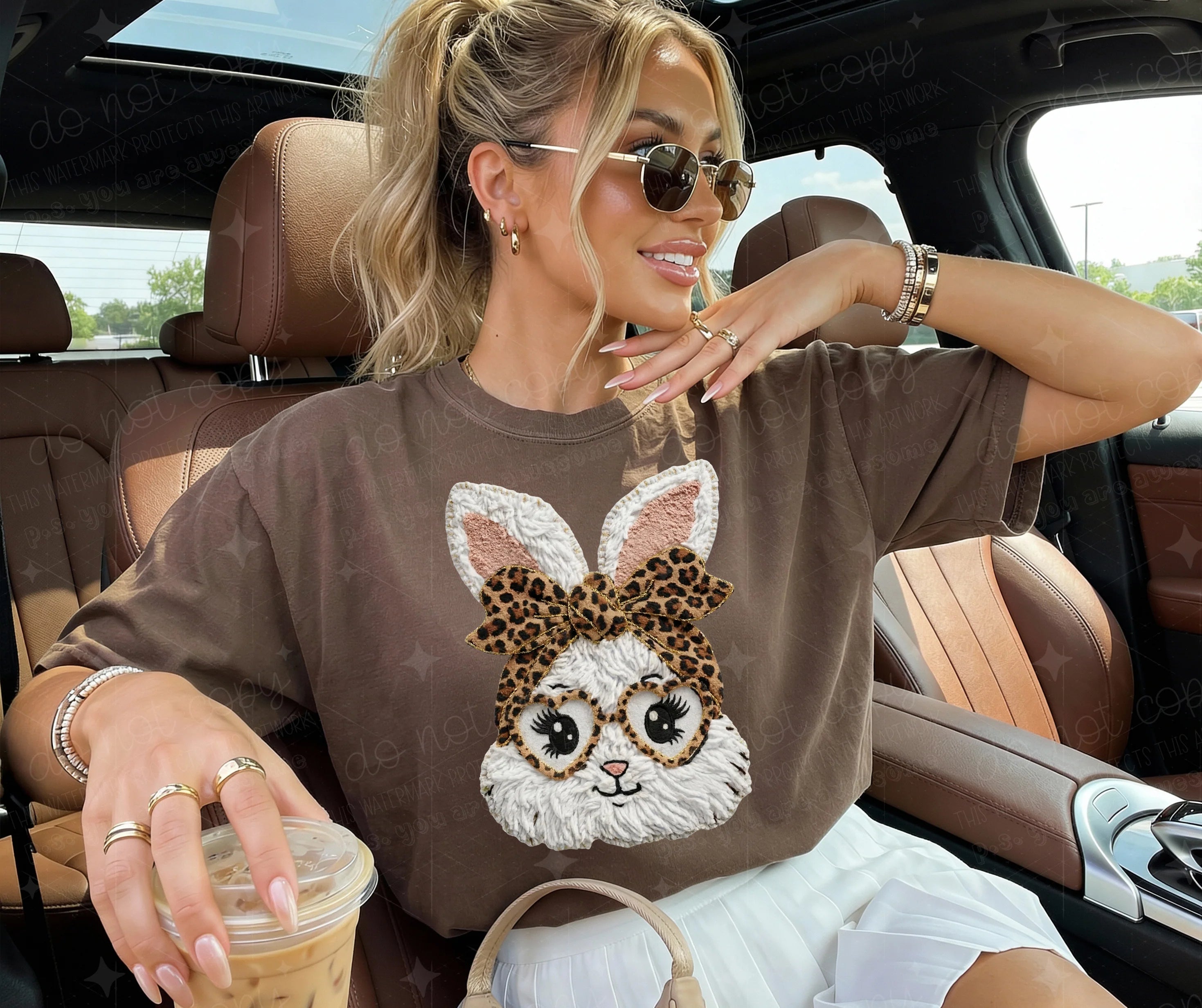 Bunny With Glasses T-Shirt
