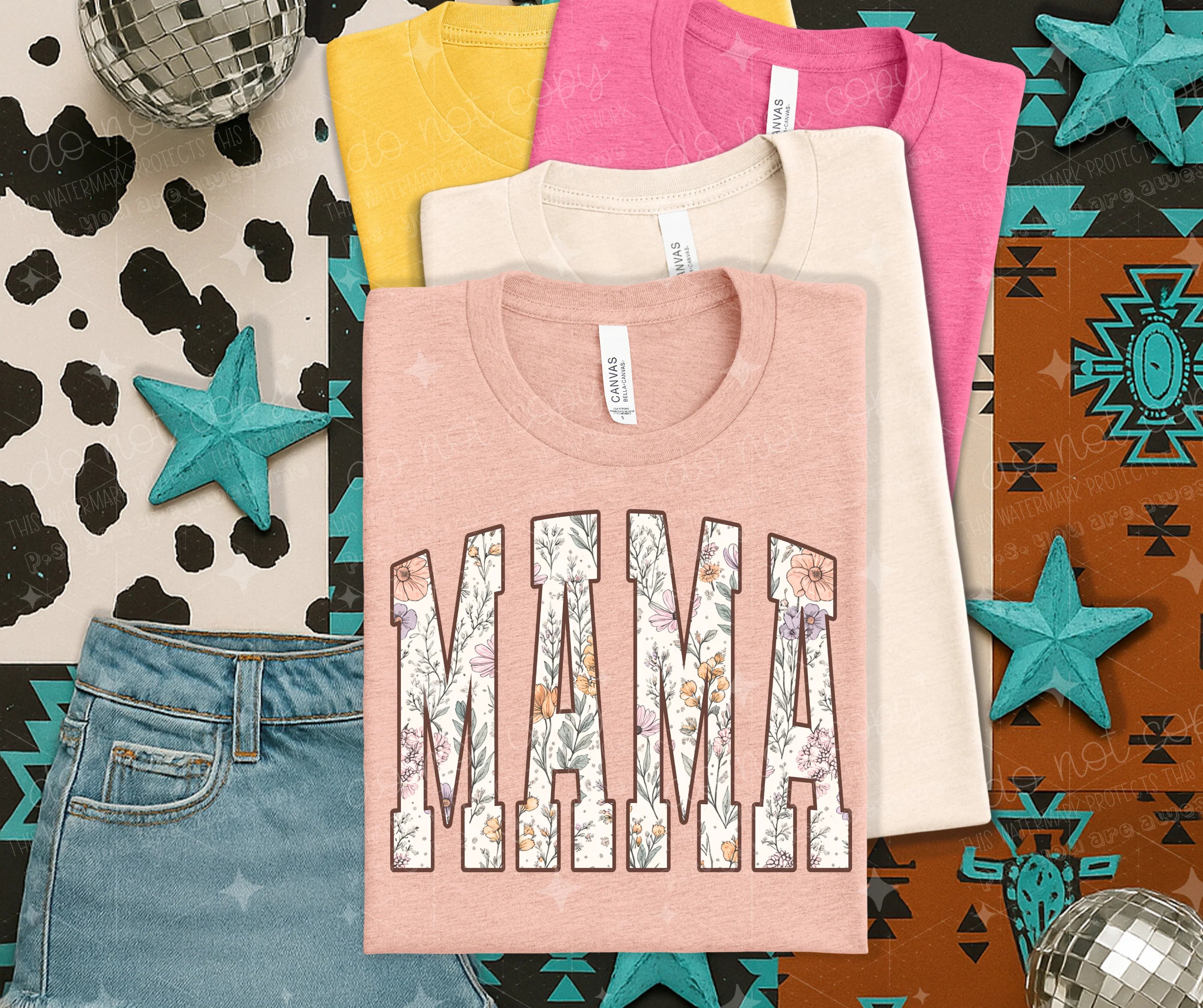 Mama Floral T-Shirt