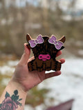 Cow with Bows Freshie