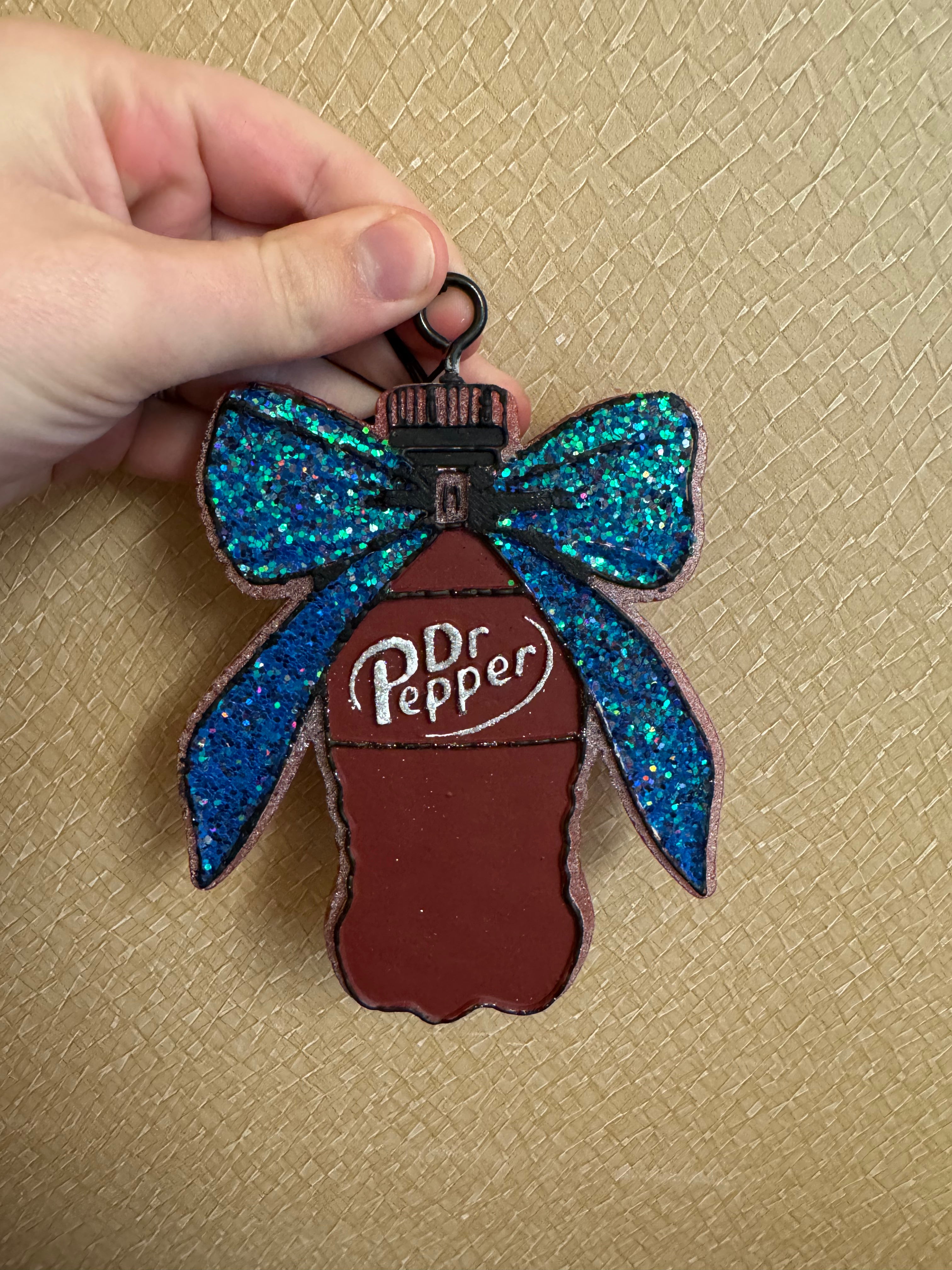 Dr Pepper with Bow Freshie