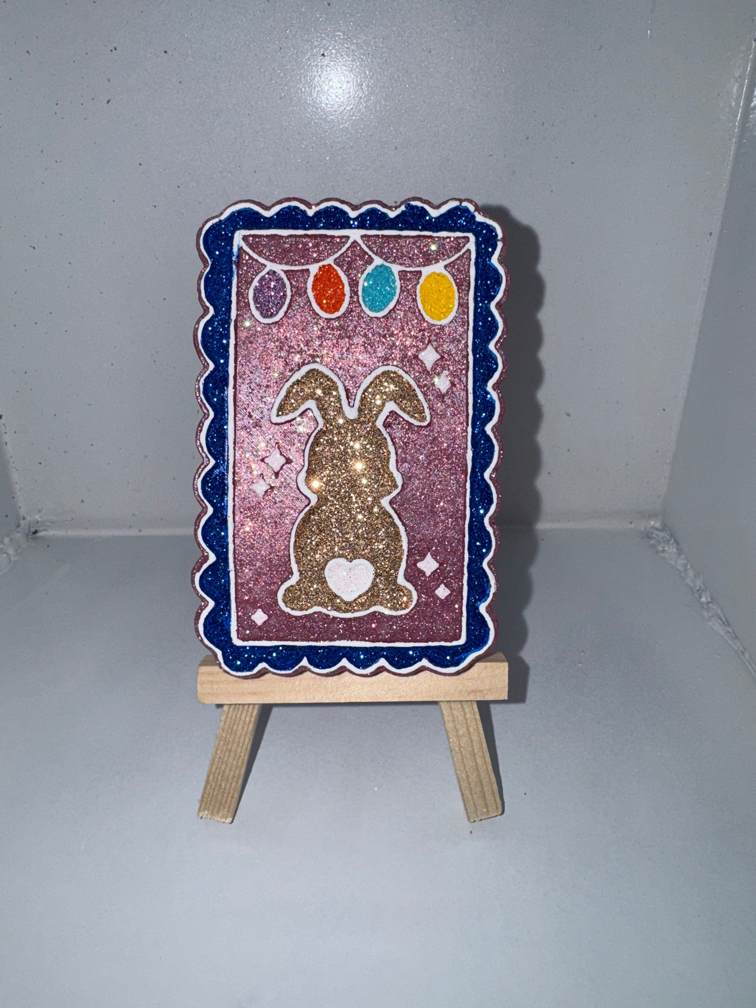 Easter Bunny Stamp Freshie