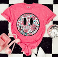 Floral Smiley T-Shirt