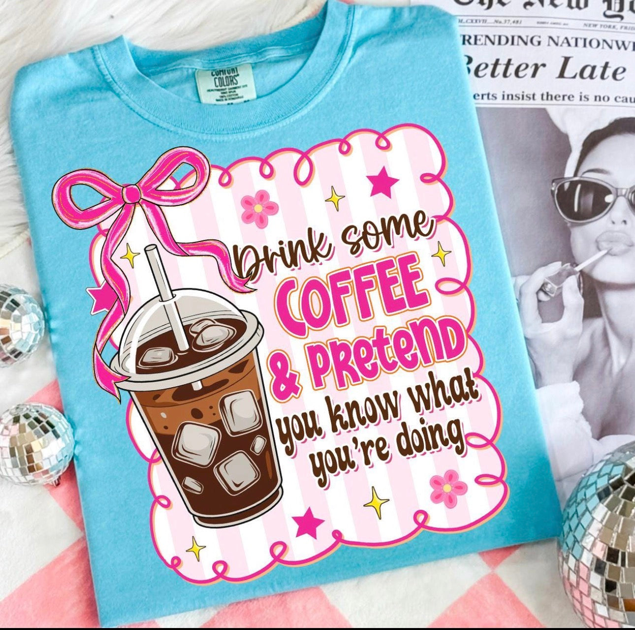 Drink Some Coffee T-Shirt
