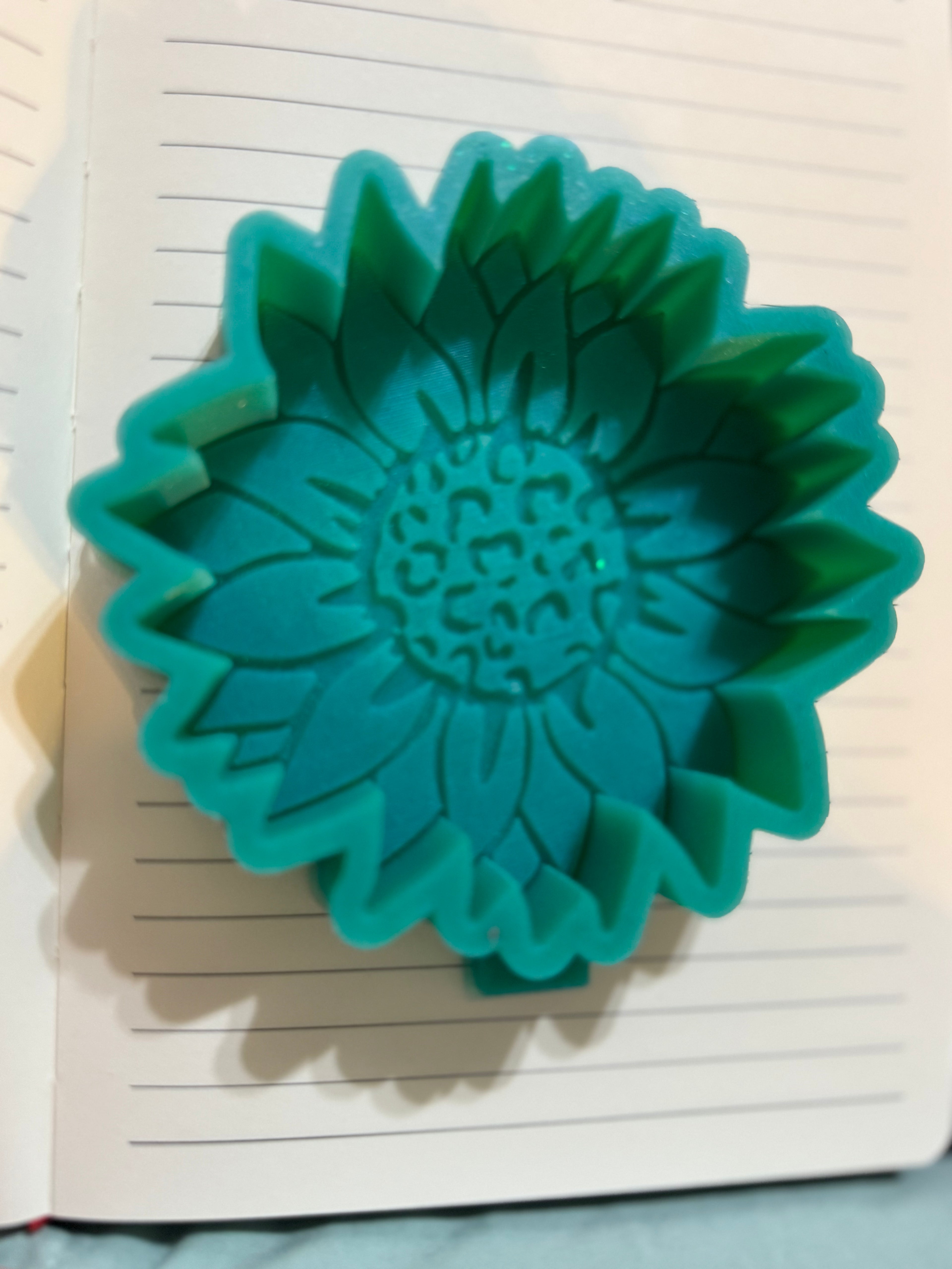 Cheetah Sunflower Freshie