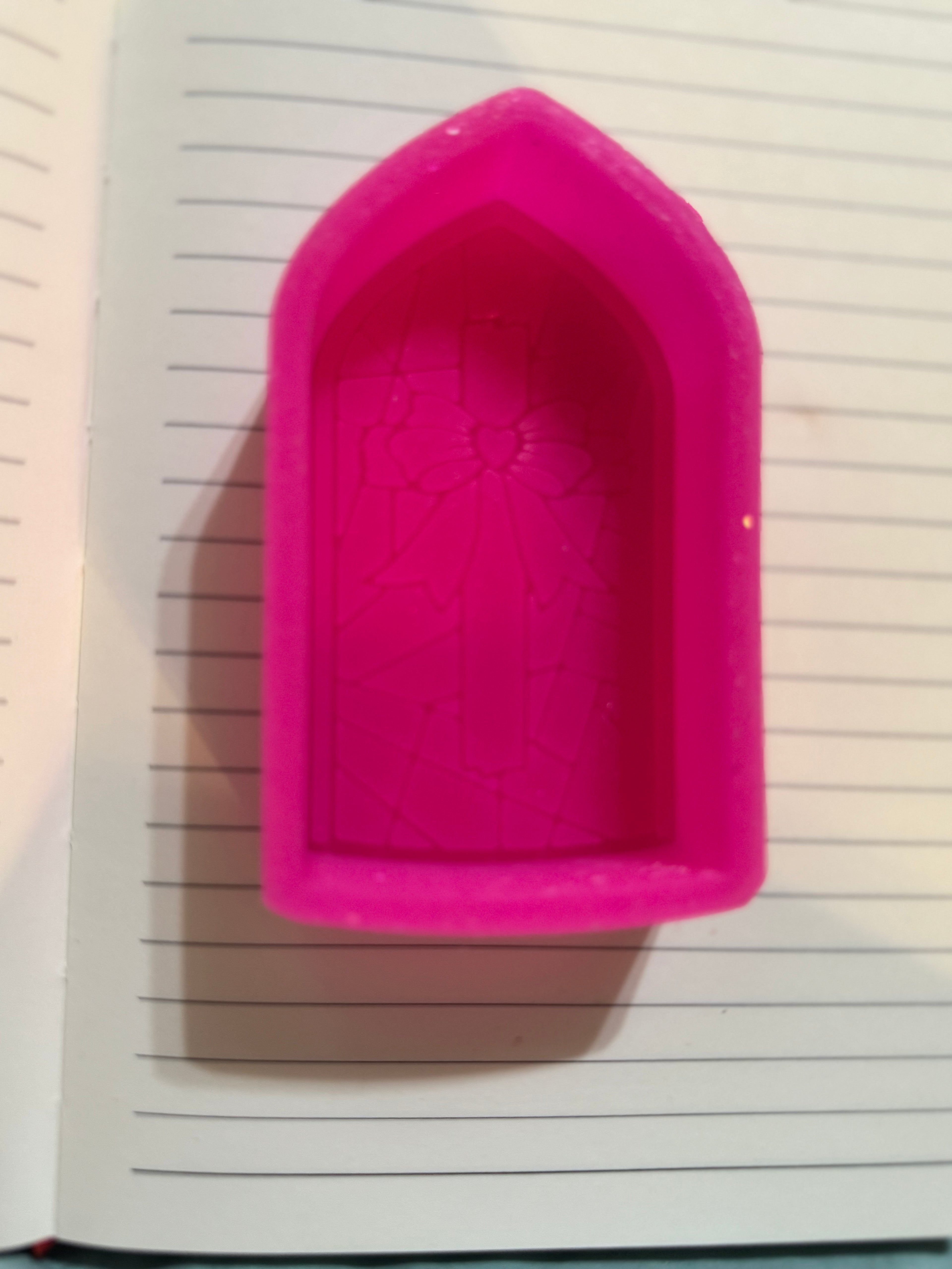 Cross with Window Pane Freshie