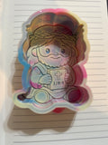 Jesus with Bible Freshie