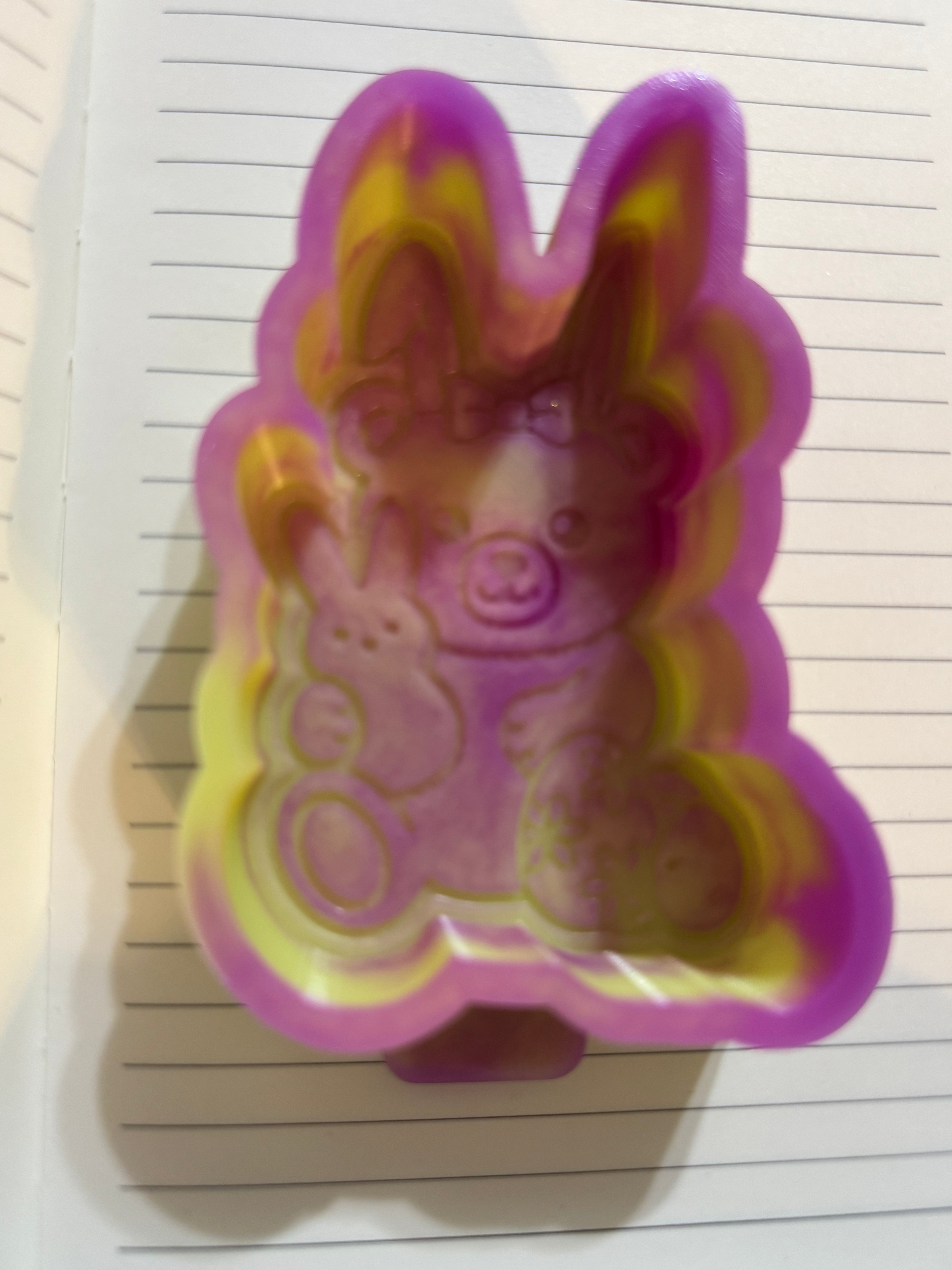 Bear With Peep Freshie